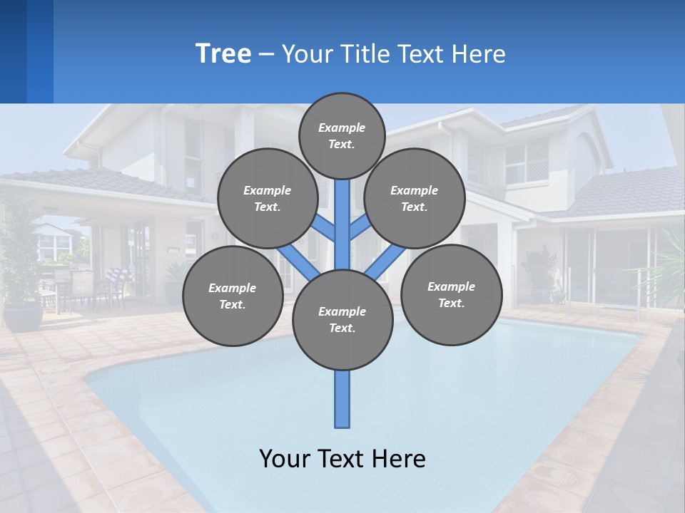 Technology House Cooling PowerPoint Template
