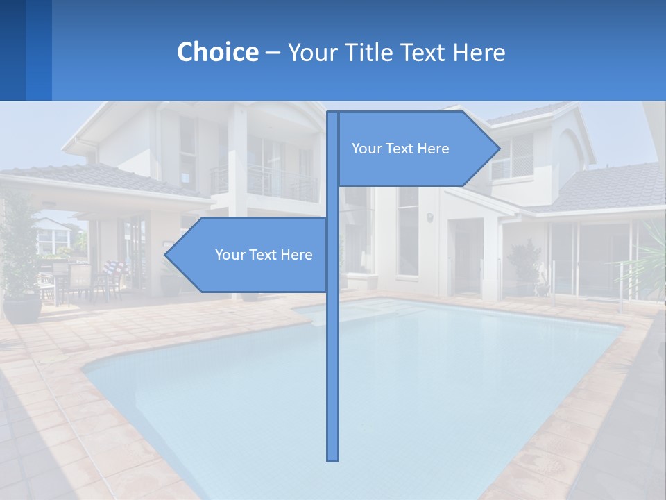 Technology House Cooling PowerPoint Template