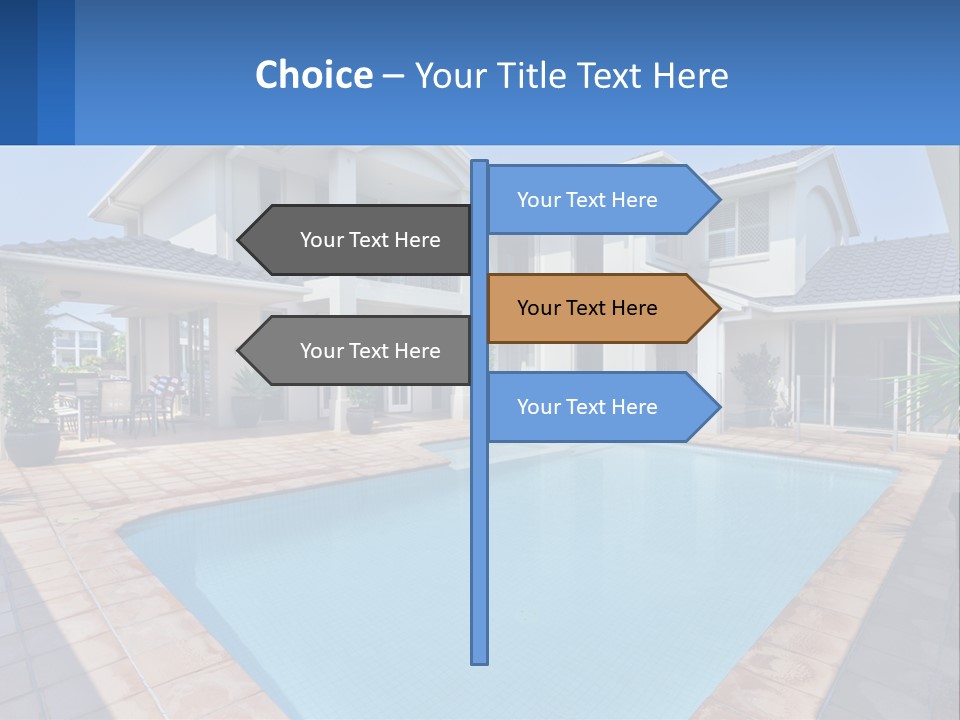 Technology House Cooling PowerPoint Template