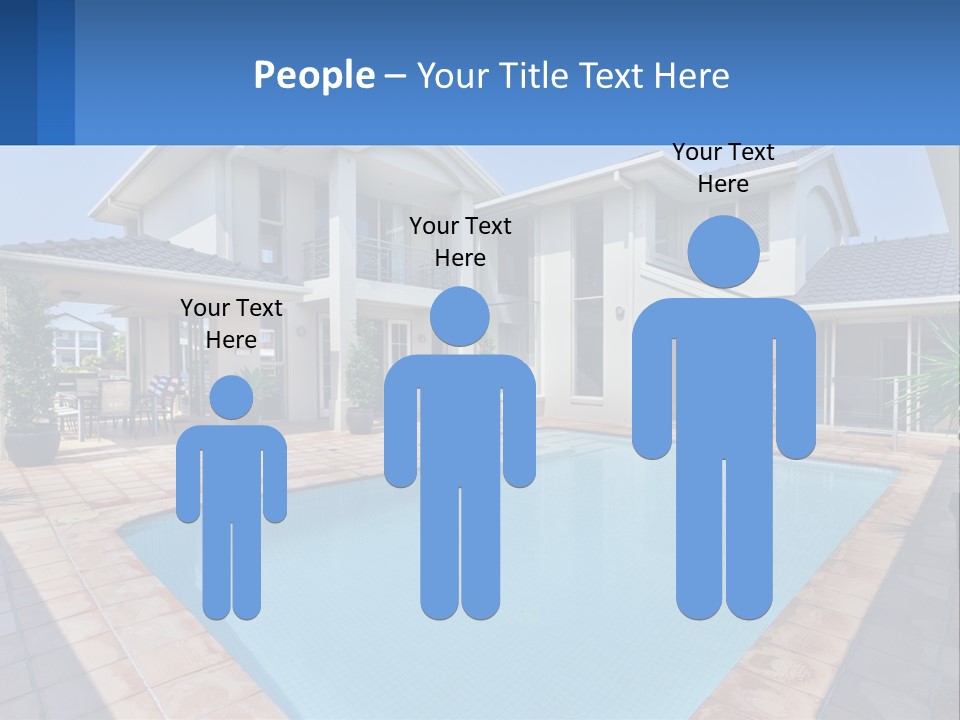 Technology House Cooling PowerPoint Template