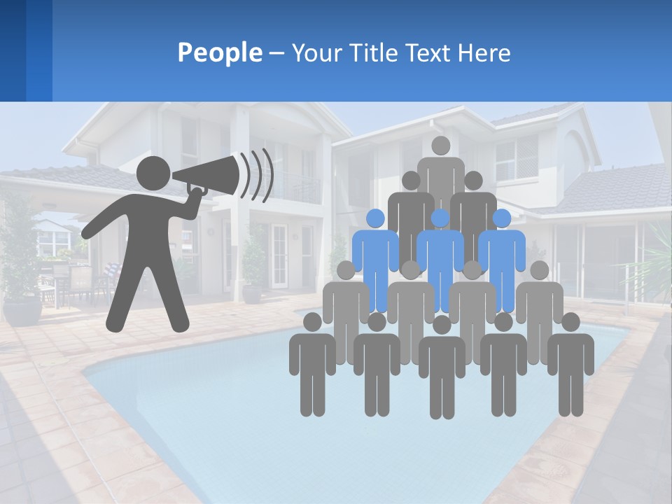 Technology House Cooling PowerPoint Template