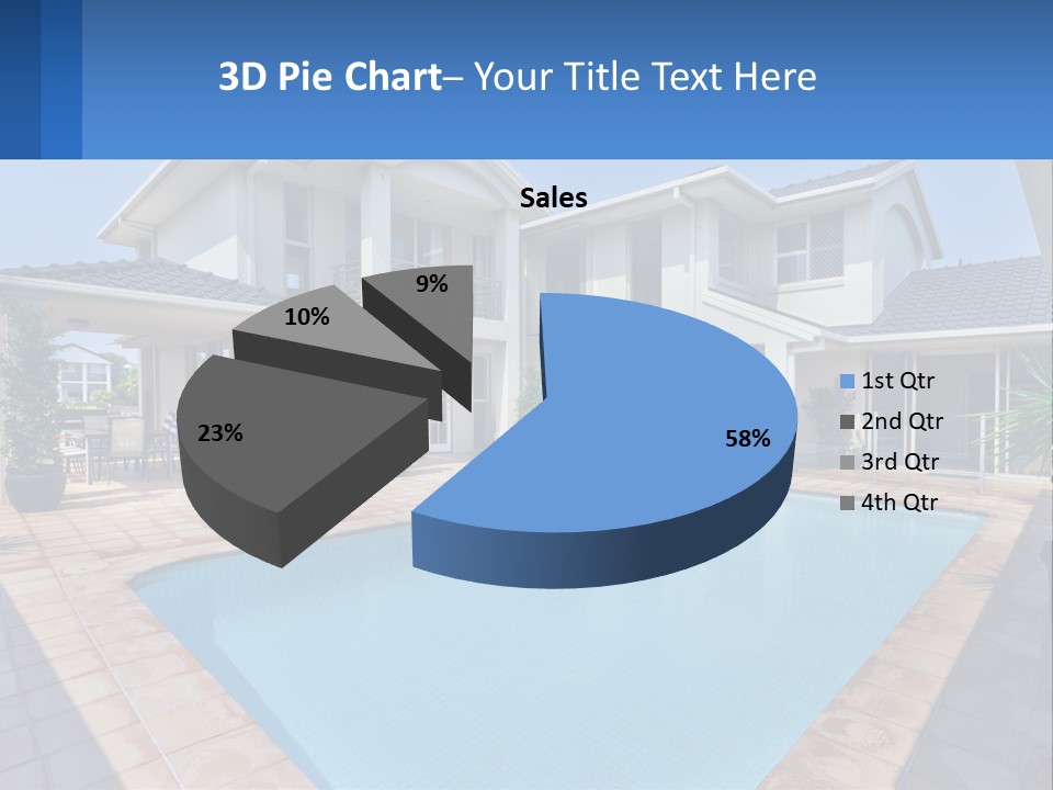 Technology House Cooling PowerPoint Template