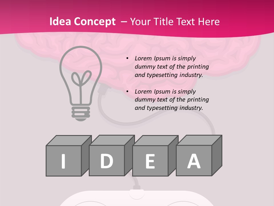 Industry Cool Switch PowerPoint Template
