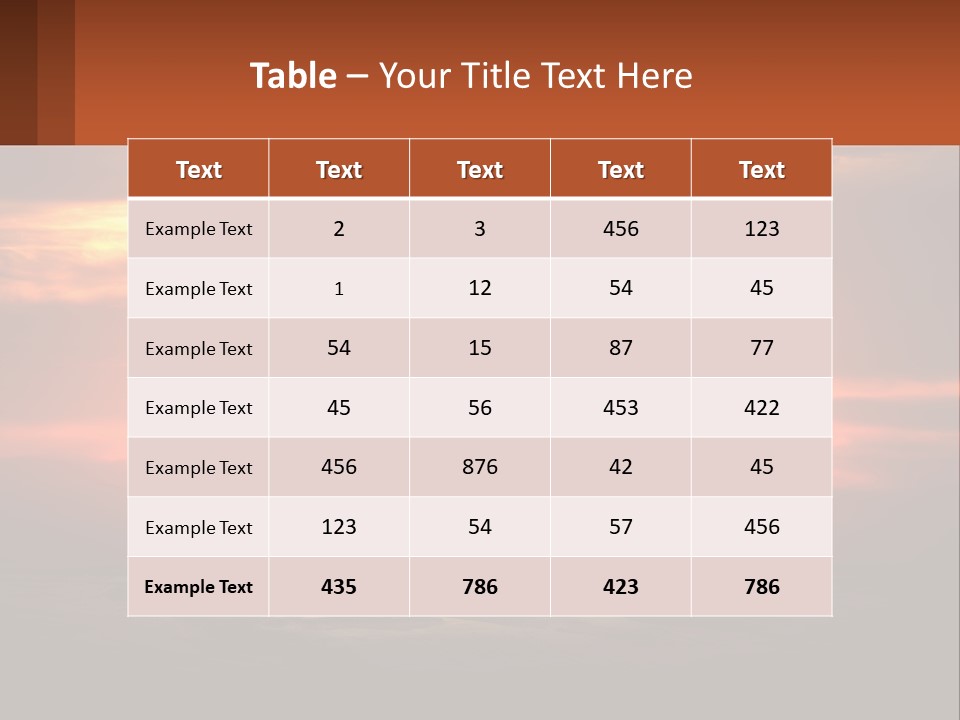 Part Air Climate PowerPoint Template