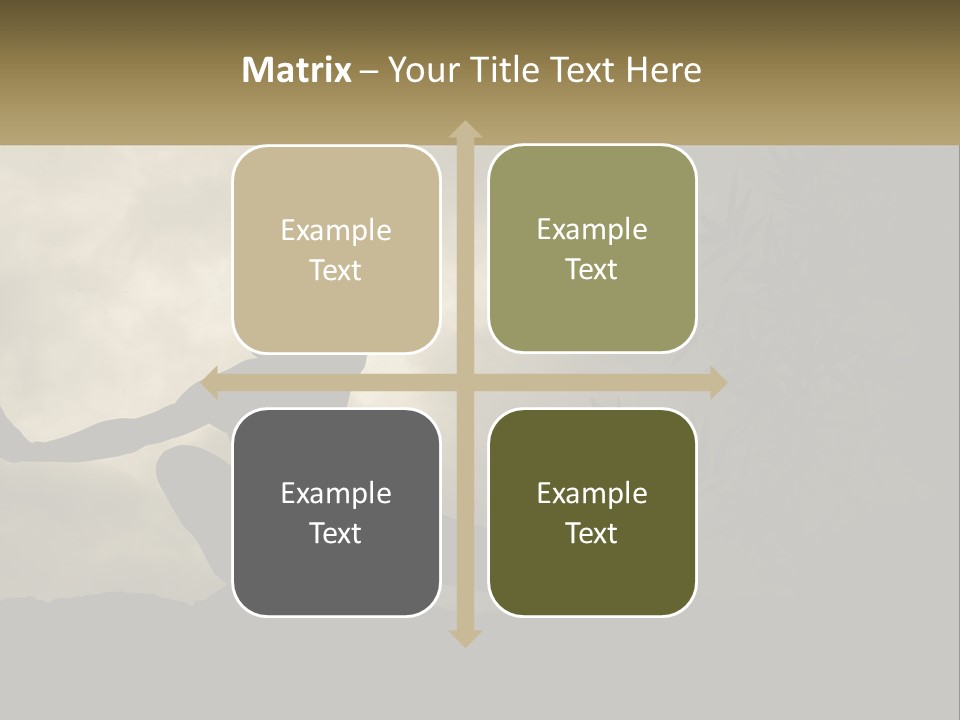 Electric Unit White PowerPoint Template