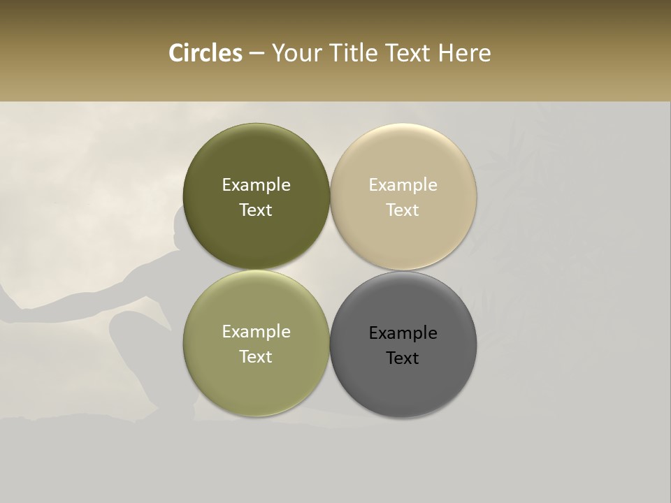 Electric Unit White PowerPoint Template