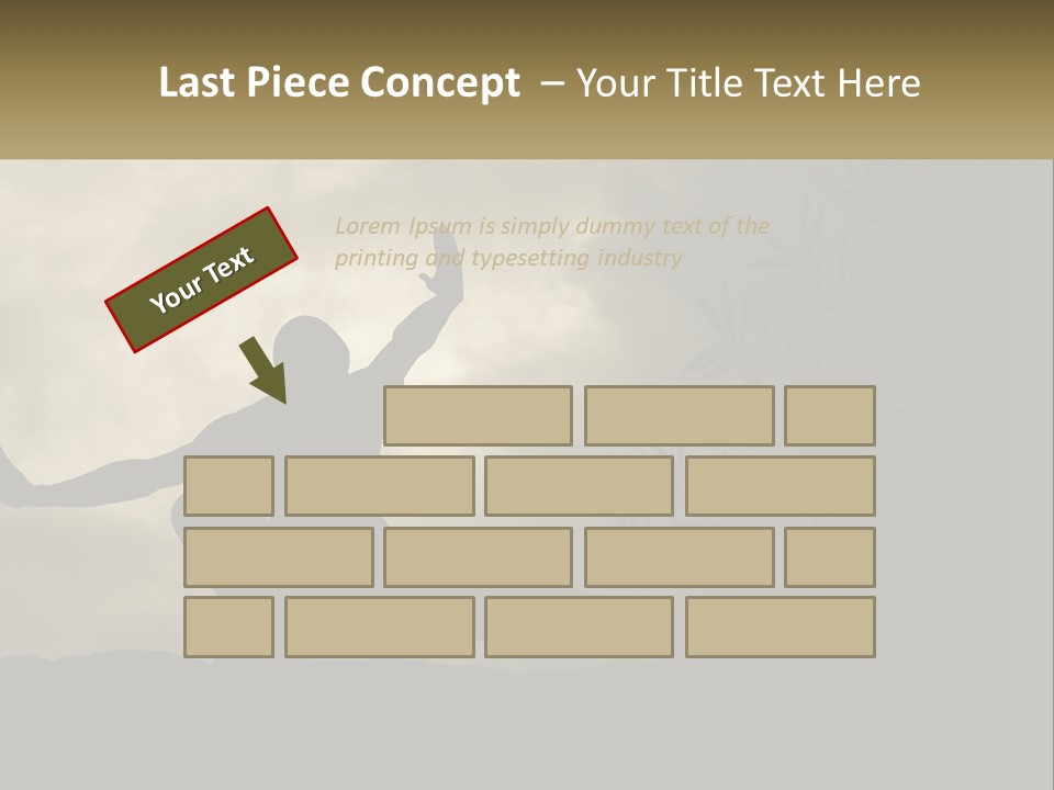 Electric Unit White PowerPoint Template