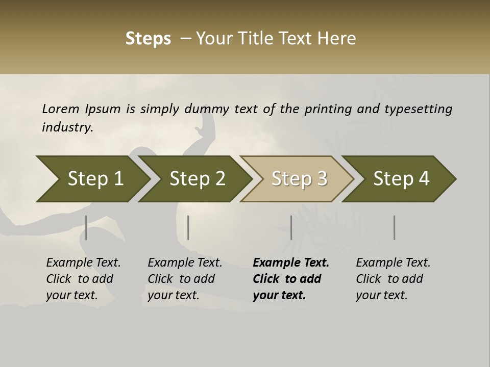 Electric Unit White PowerPoint Template