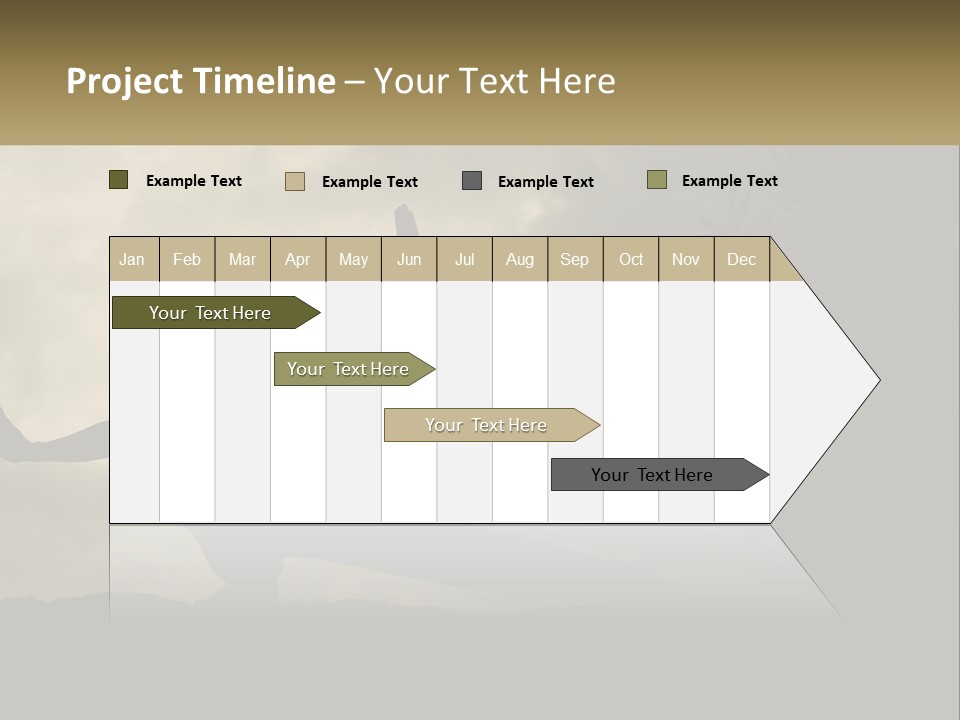 Electric Unit White PowerPoint Template