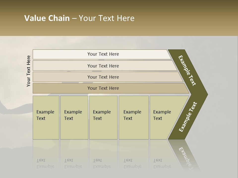 Electric Unit White PowerPoint Template