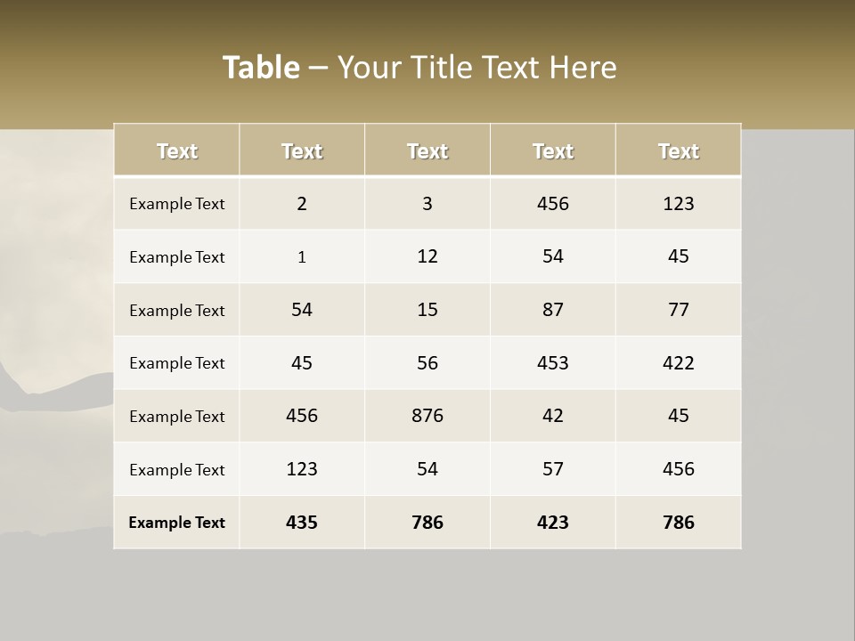 Electric Unit White PowerPoint Template
