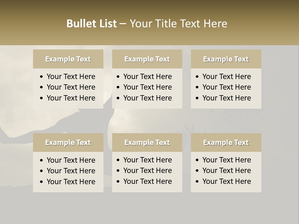 Electric Unit White PowerPoint Template