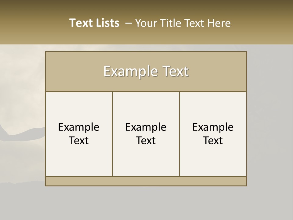 Electric Unit White PowerPoint Template