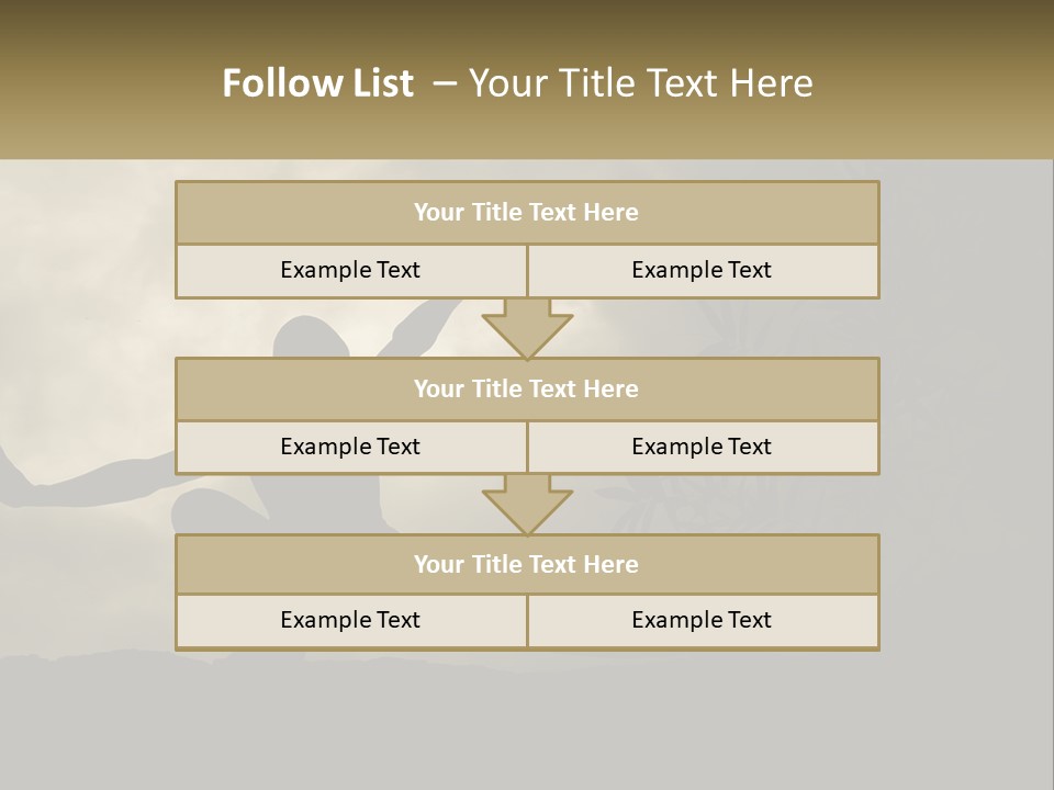 Electric Unit White PowerPoint Template