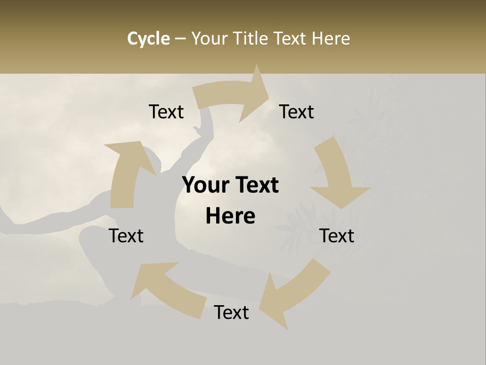 Electric Unit White PowerPoint Template