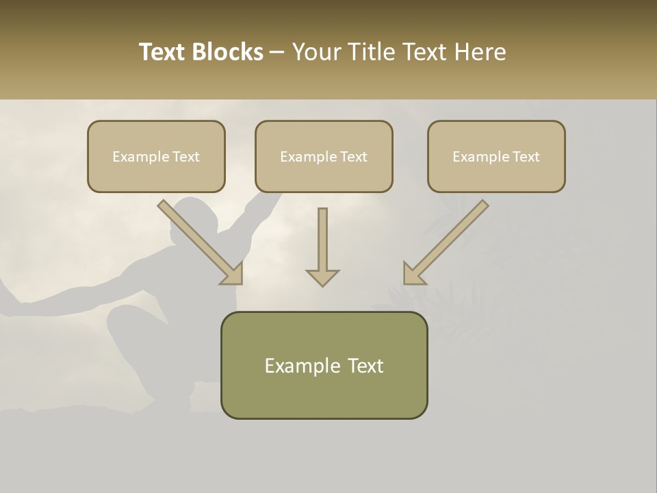 Electric Unit White PowerPoint Template
