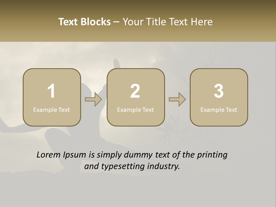 Electric Unit White PowerPoint Template