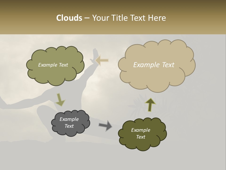 Electric Unit White PowerPoint Template