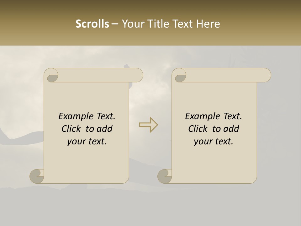 Electric Unit White PowerPoint Template