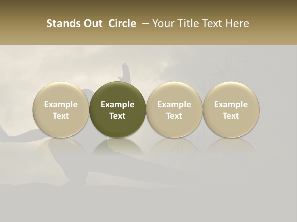 Electric Unit White PowerPoint Template