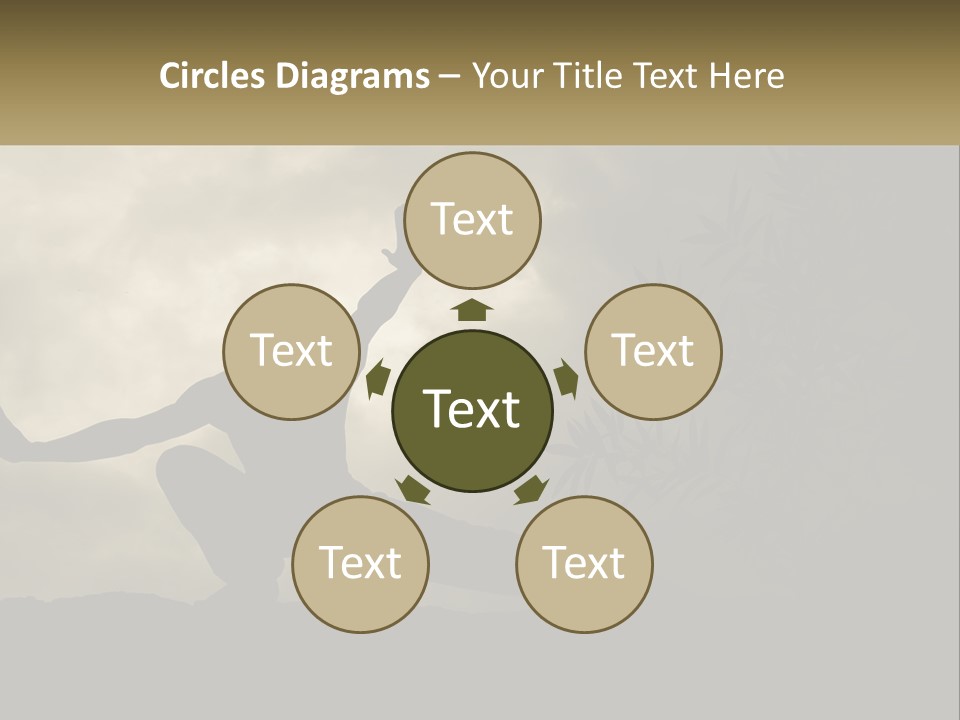 Electric Unit White PowerPoint Template