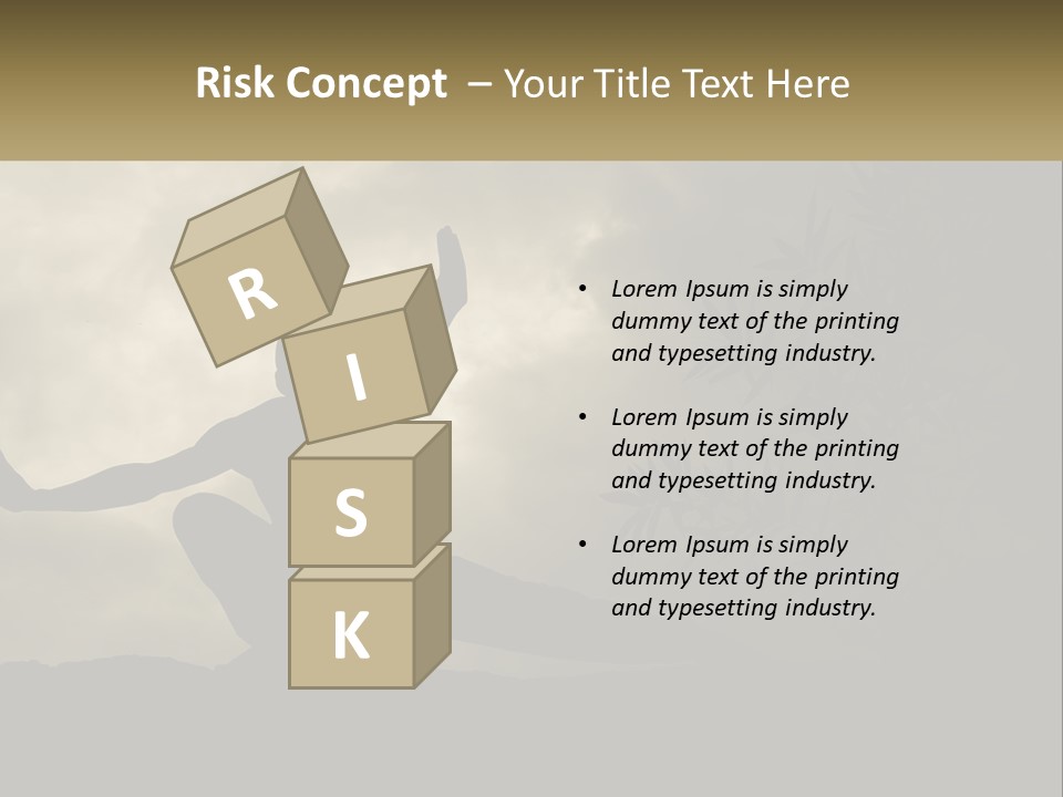 Electric Unit White PowerPoint Template