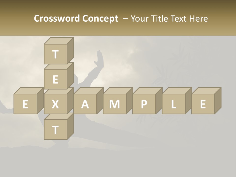 Electric Unit White PowerPoint Template