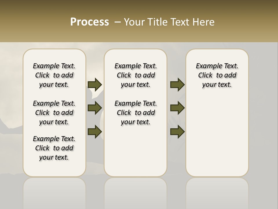 Electric Unit White PowerPoint Template