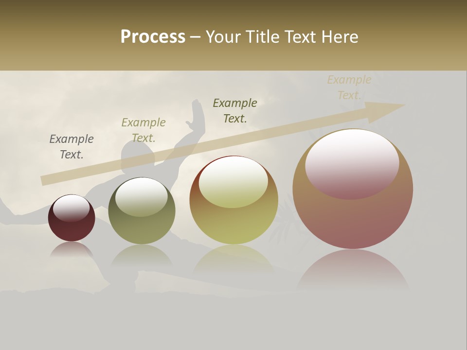 Electric Unit White PowerPoint Template