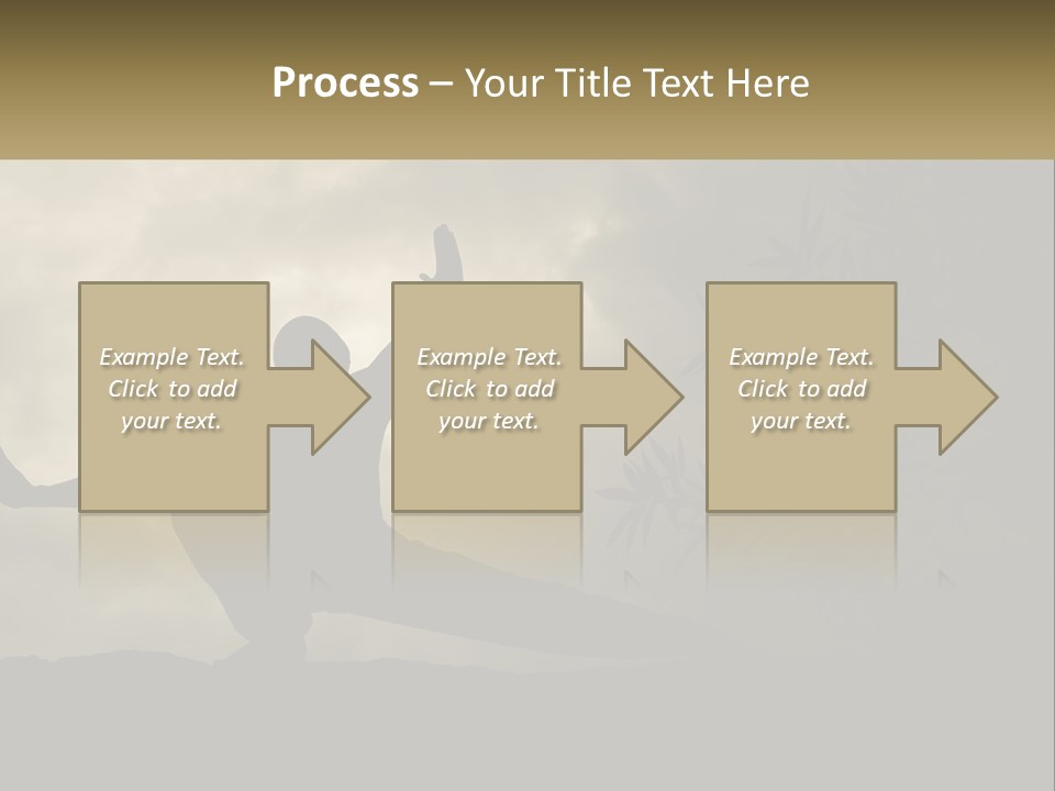 Electric Unit White PowerPoint Template