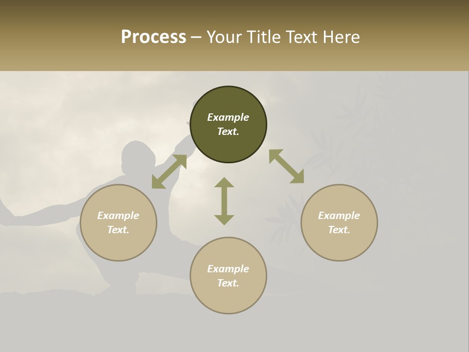 Electric Unit White PowerPoint Template