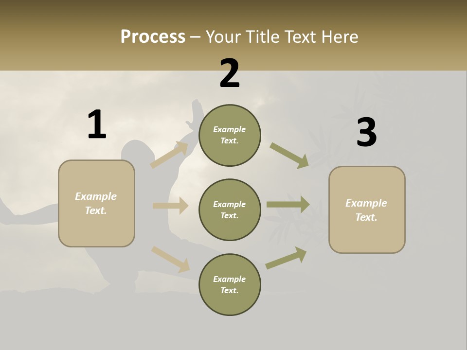 Electric Unit White PowerPoint Template