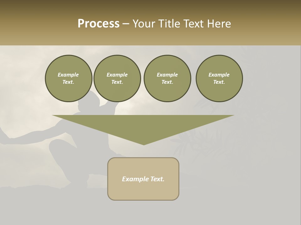 Electric Unit White PowerPoint Template