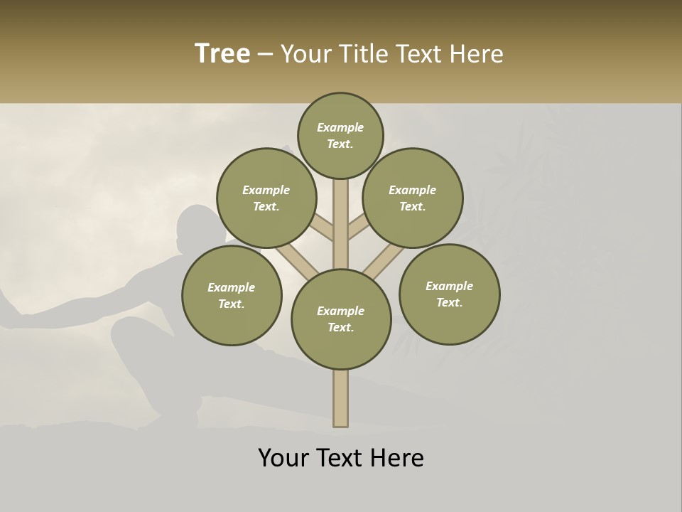 Electric Unit White PowerPoint Template
