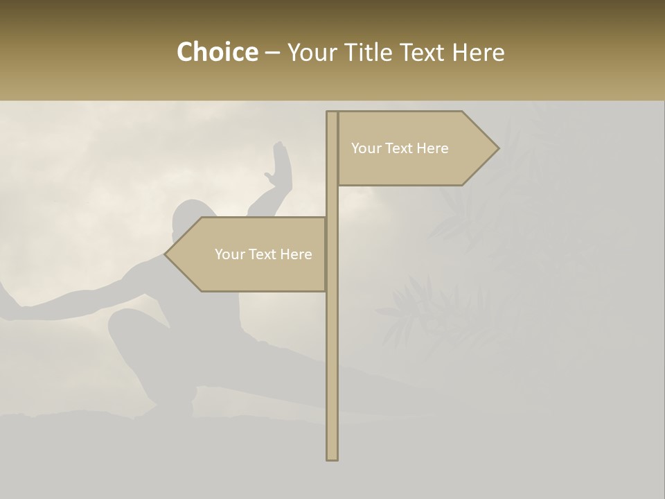 Electric Unit White PowerPoint Template