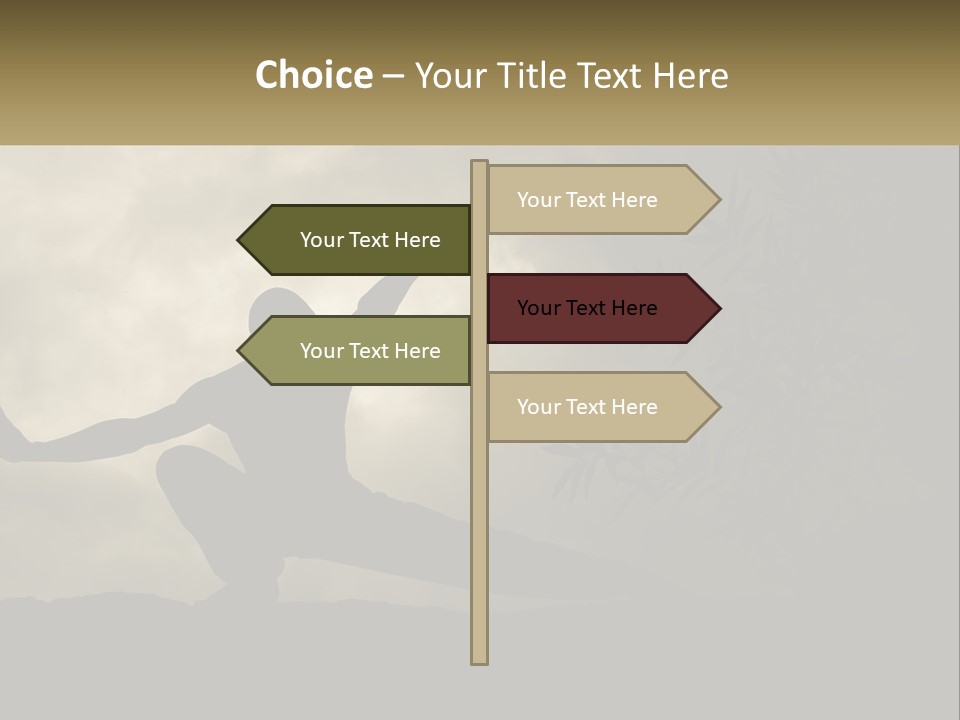 Electric Unit White PowerPoint Template