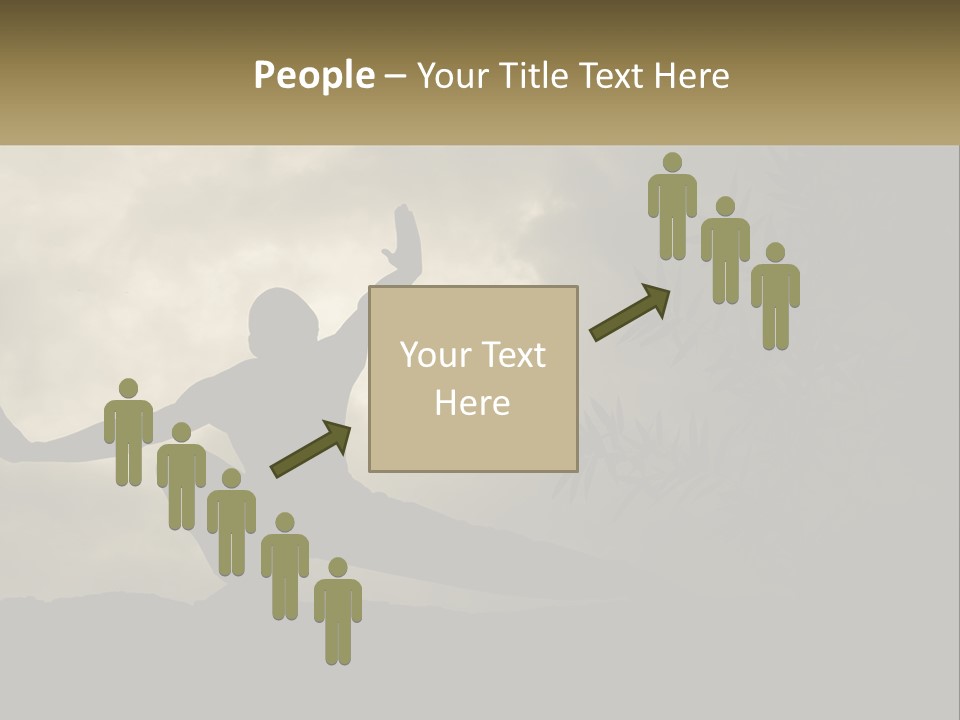 Electric Unit White PowerPoint Template