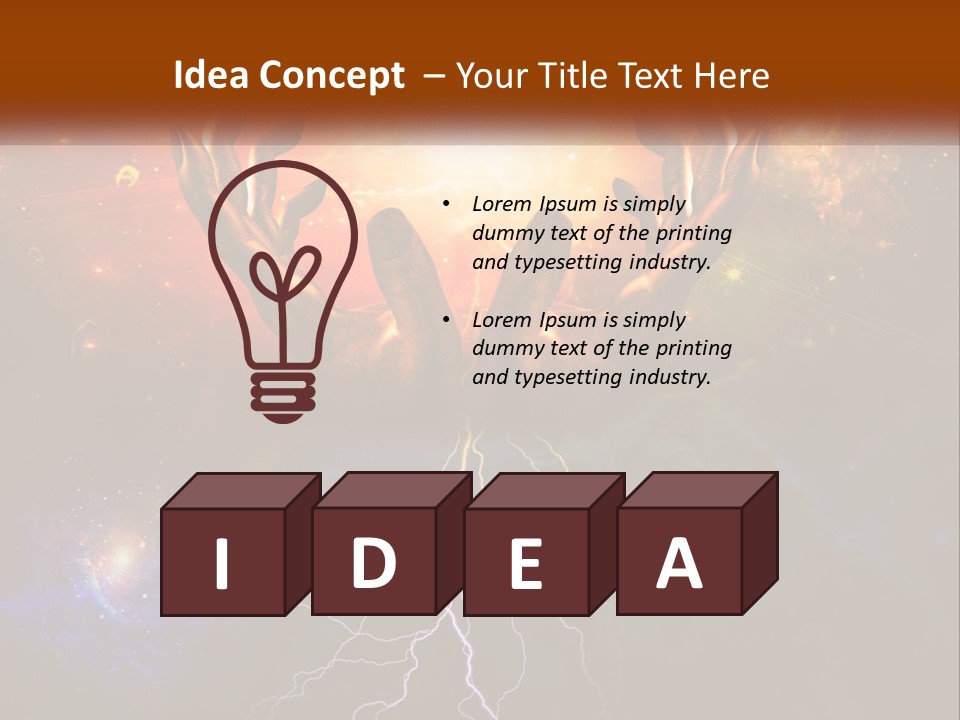 Electric Conditioner Climate PowerPoint Template