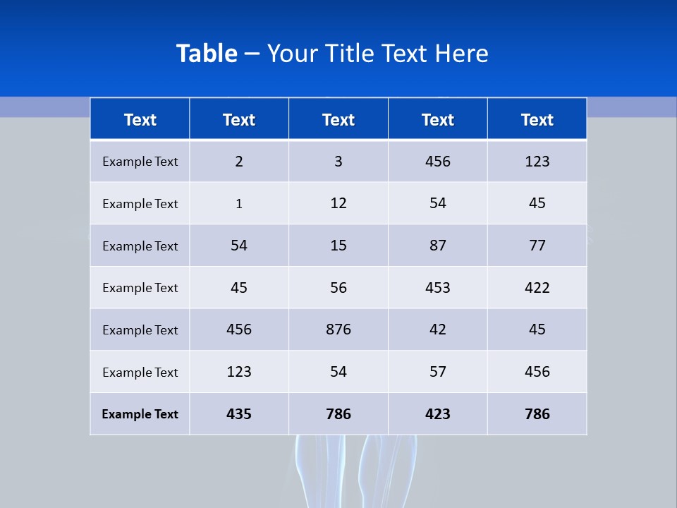 Equipment Unit Power PowerPoint Template