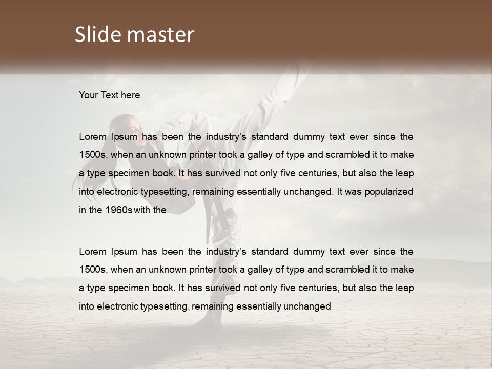 Home White Ventilation PowerPoint Template