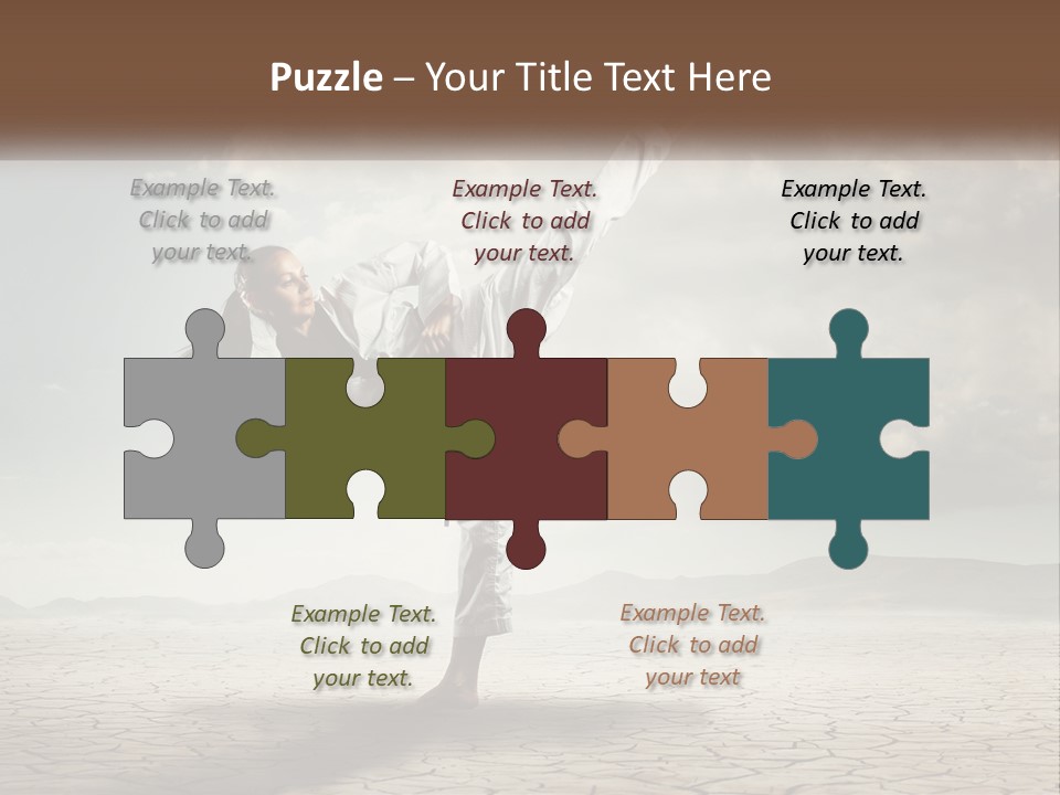 Home White Ventilation PowerPoint Template