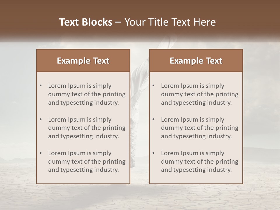 Home White Ventilation PowerPoint Template