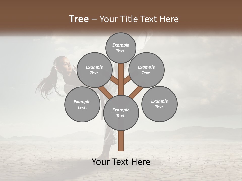 Home White Ventilation PowerPoint Template