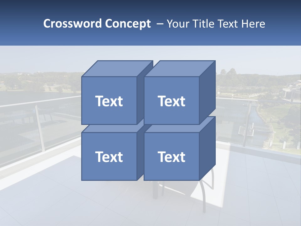 White House Ventilation PowerPoint Template