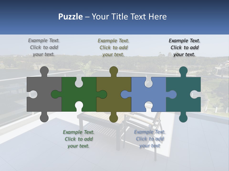 White House Ventilation PowerPoint Template
