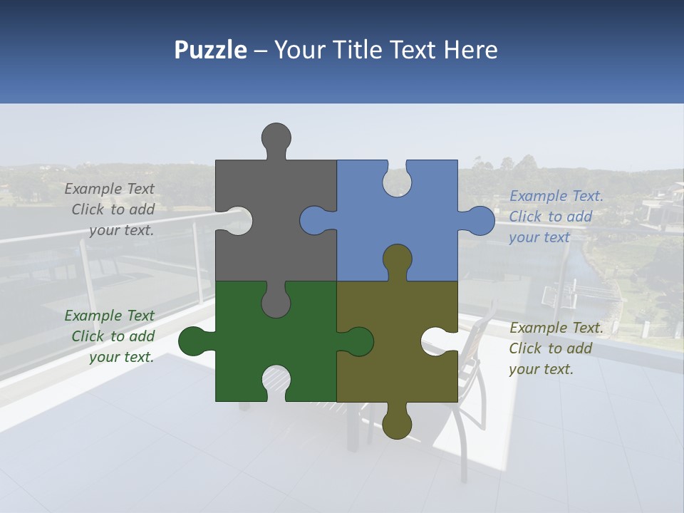 White House Ventilation PowerPoint Template