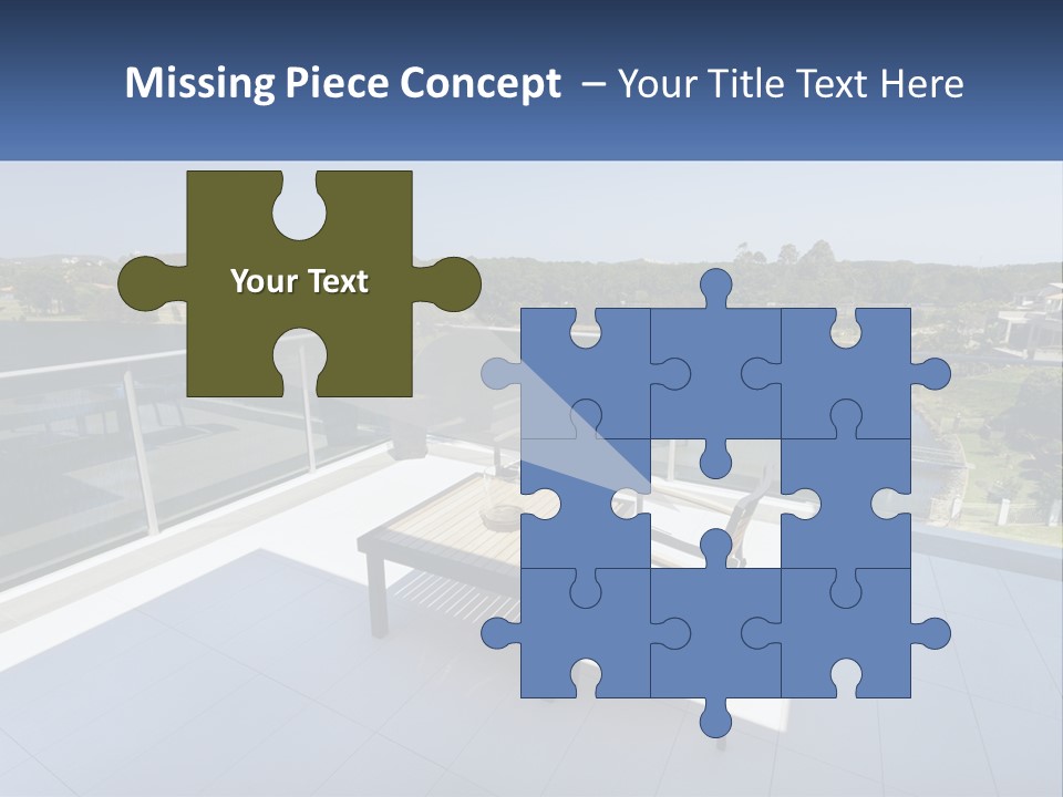 White House Ventilation PowerPoint Template