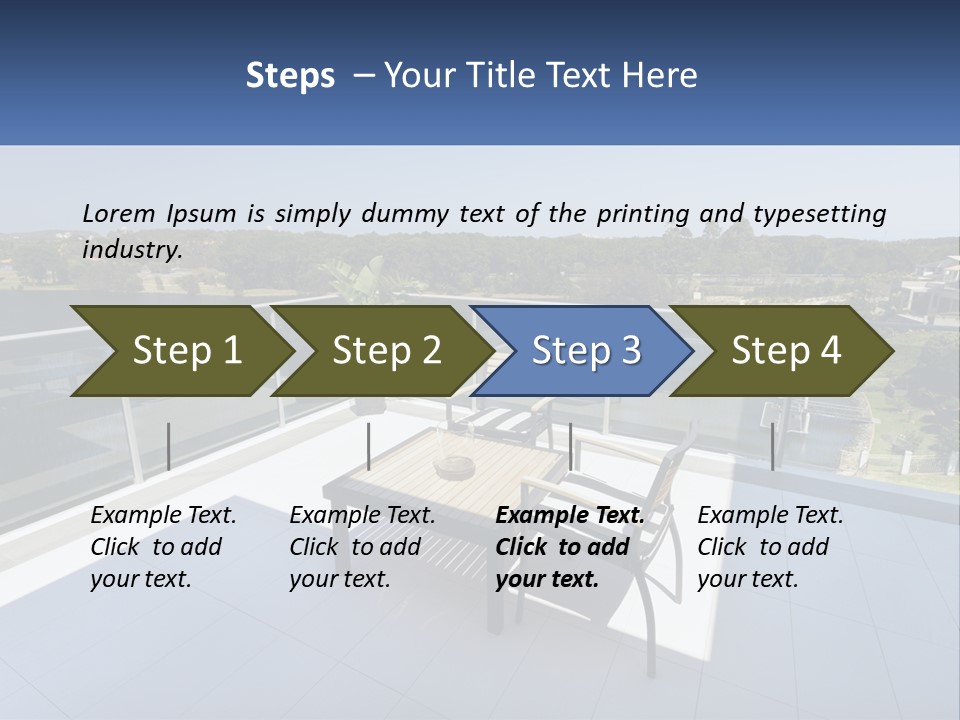 White House Ventilation PowerPoint Template