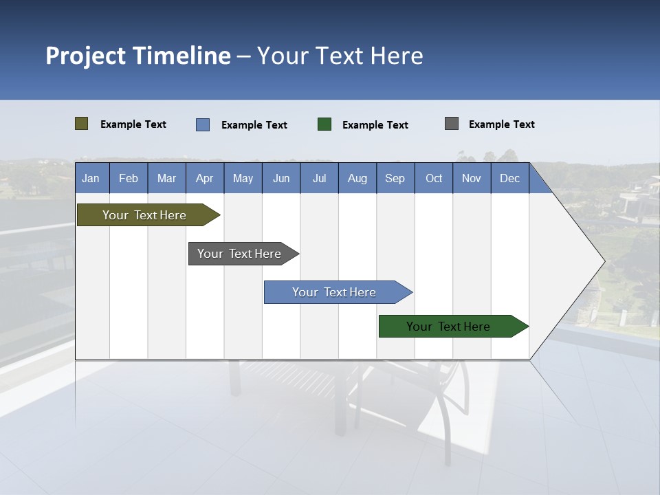 White House Ventilation PowerPoint Template