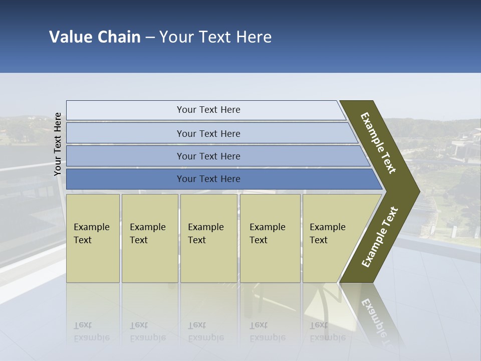 White House Ventilation PowerPoint Template